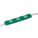 Модуль світлодіодний зелений 12в smd5730 3LED 1.5Вт герметичний