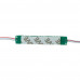 Модуль світлодіодний зелений 12в smd5730 3LED 1.5Вт герметичний