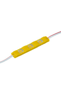 Модуль світлодіодний жовтий 12в smd5730 3LED 1.5Вт герметичний
