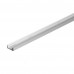 LED профіль ПФ-18 анодований накладний з розсіювачем (комплект) 2м