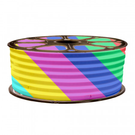 Світлодіодна неонова стрічка 12 В rgb AVT smd4040 94led 12W/m 6х12 IP65, 1м