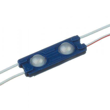 Модуль 12V МТК синій 2led smd5730 1Вт IP65