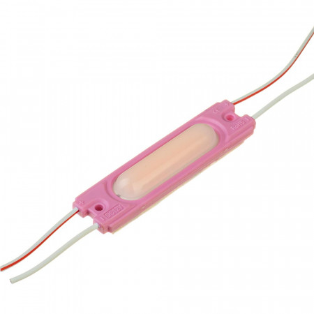 Світлодіодний модуль СОВ 12 V рожевий 1led 1,5W IP65