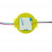 Модуль СОВ МТК 12V жовтий 1led 2Вт IP65
